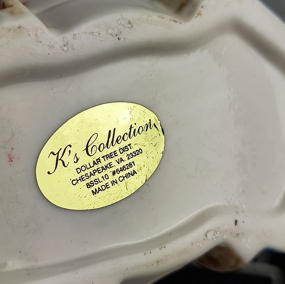 Easter Bunny Candy Nut Dish Ceramic - Picture 6 of 8